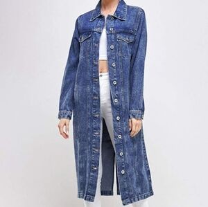 Dope Denim Trench Coat